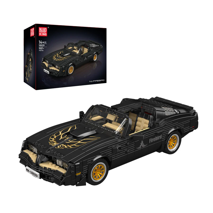 1557Pcs Technical Car Toys The Black Firebird Sport Racing Car - Mould King EU Store