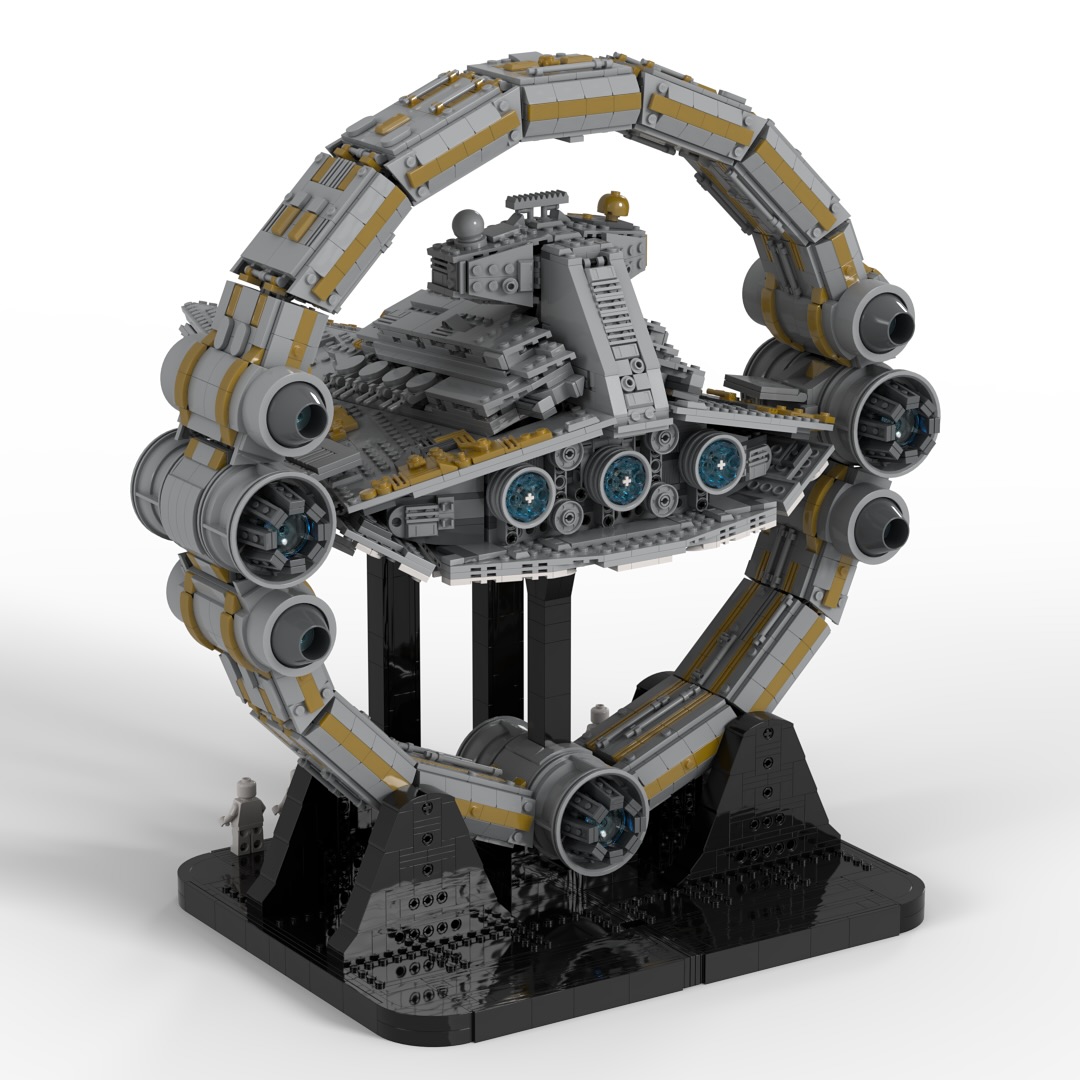 MOC SpaceShip Battle Model Building Blocks - Image 3