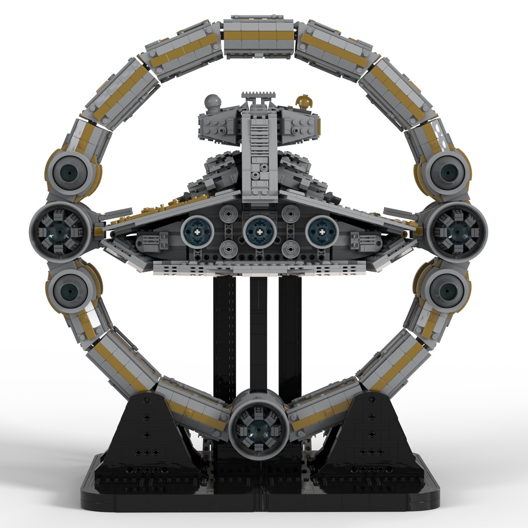 MOC SpaceShip Battle Model Building Blocks - Image 2