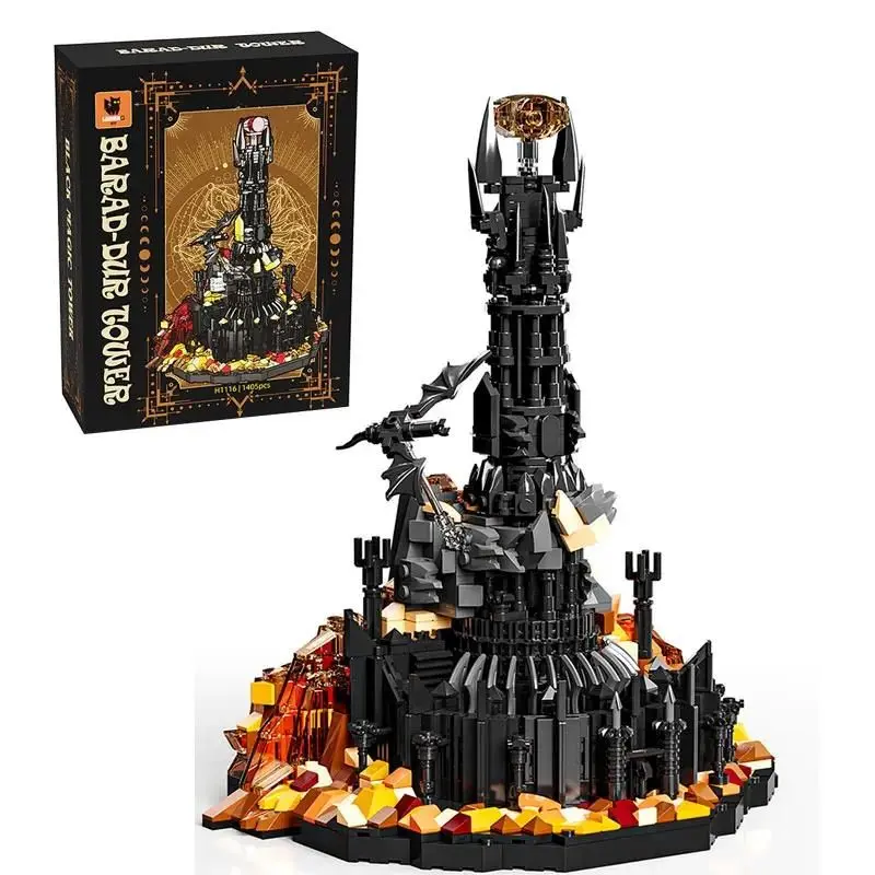 MOC 1405pcs Creative The Lord of Ring Barad dur - Mould King EU Store
