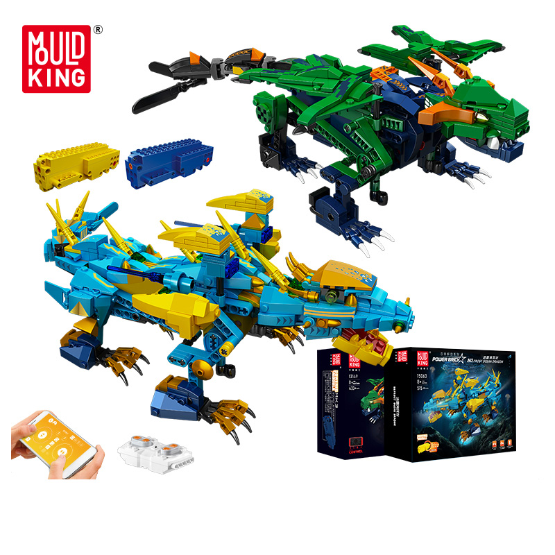 Mould King 13147 RC Motorized Sky Dragon