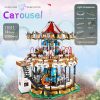 MOULD KING Building Blocks Creative The MKingLand Carousel Playground Model Assembly Bricks Toys For Kids Christmas 1 - Mould King EU Store