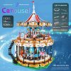 MOULD KING Building Blocks Creative The MKingLand Carousel Playground Model Assembly Bricks Toys For Kids Christmas 5 - Mould King EU Store
