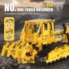 MOULD KING High Tech Car The MOC 74666 APP Control Bulldozer RC Caterpillar D8K Truck Set 3 - Mould King EU Store