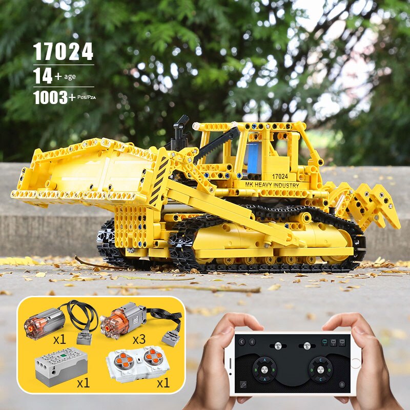 Mould King 17024 RC D8K BULLDOZER - Image 5