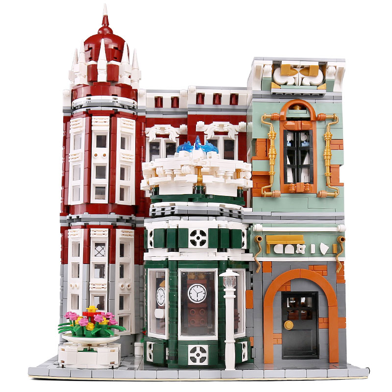 Mould King 16005 Antique Shop Model with LED Lighting