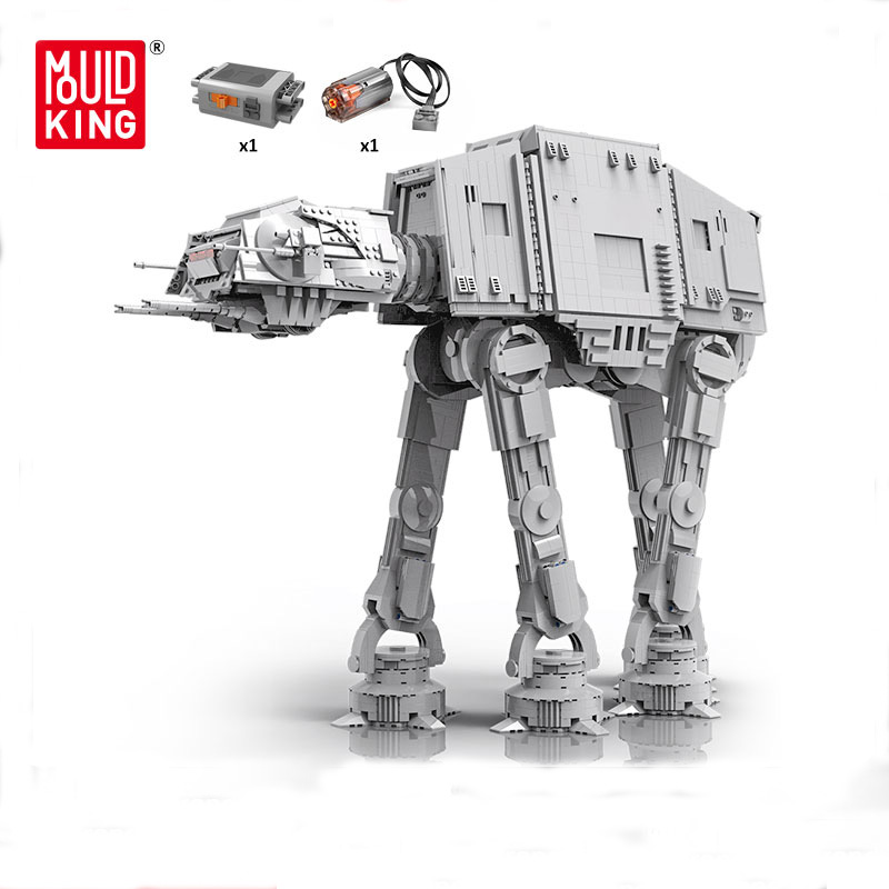 Mould King 21015 Minifig Scale AT-AT w/ Interior with 6919 pieces