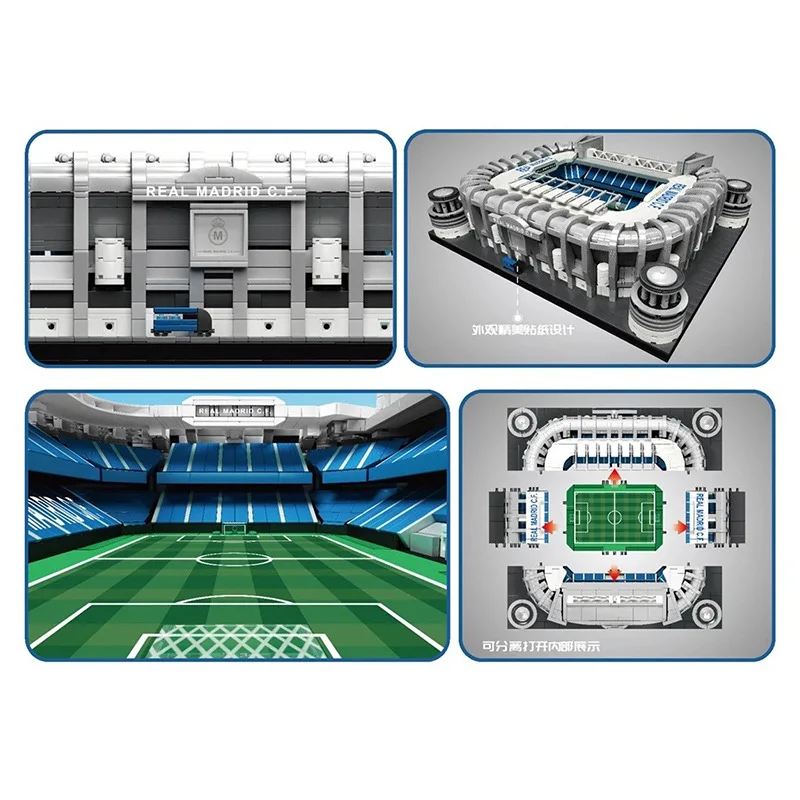 MOULD KING 22026 - 4266 Pieces Santiago Bernabeu Stadium - Image 5