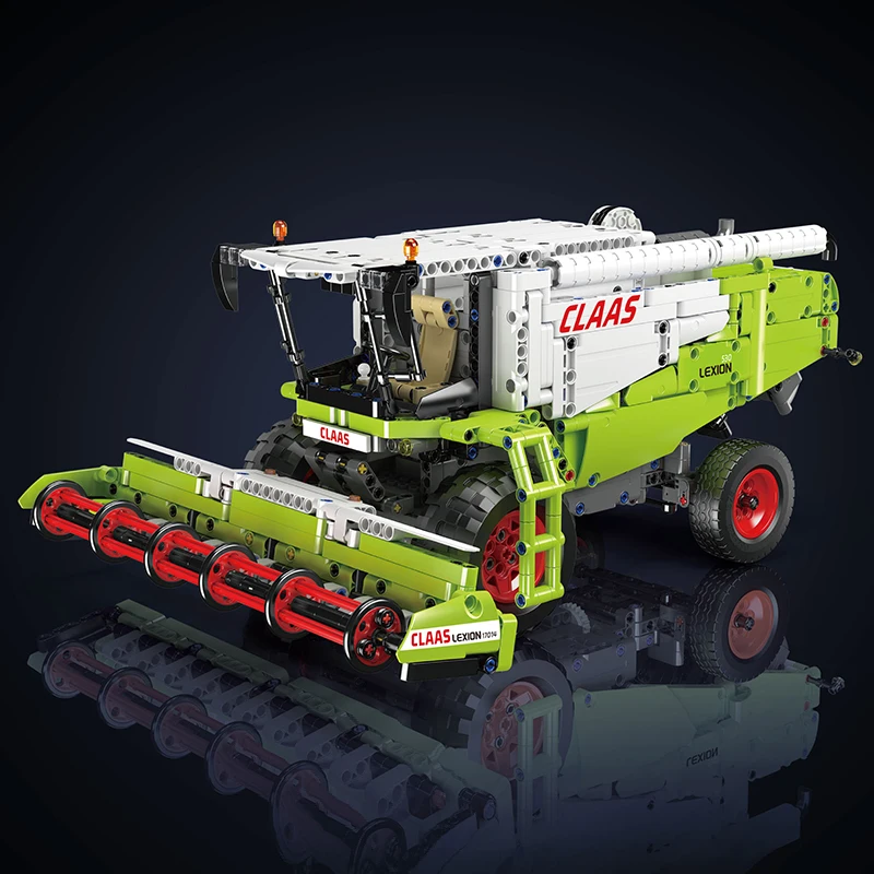 Mould King 17014 Remote Control Technical MOC Agricultural Harvester Building Set - Image 3