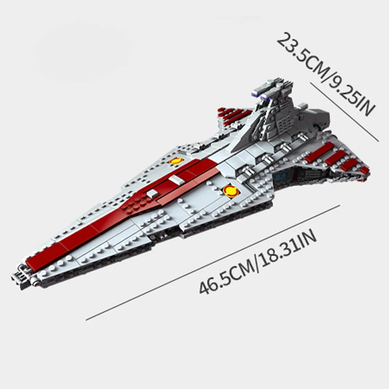 JIE STAR 67106 Venator Attack Cruiser with 960 pieces - Image 6