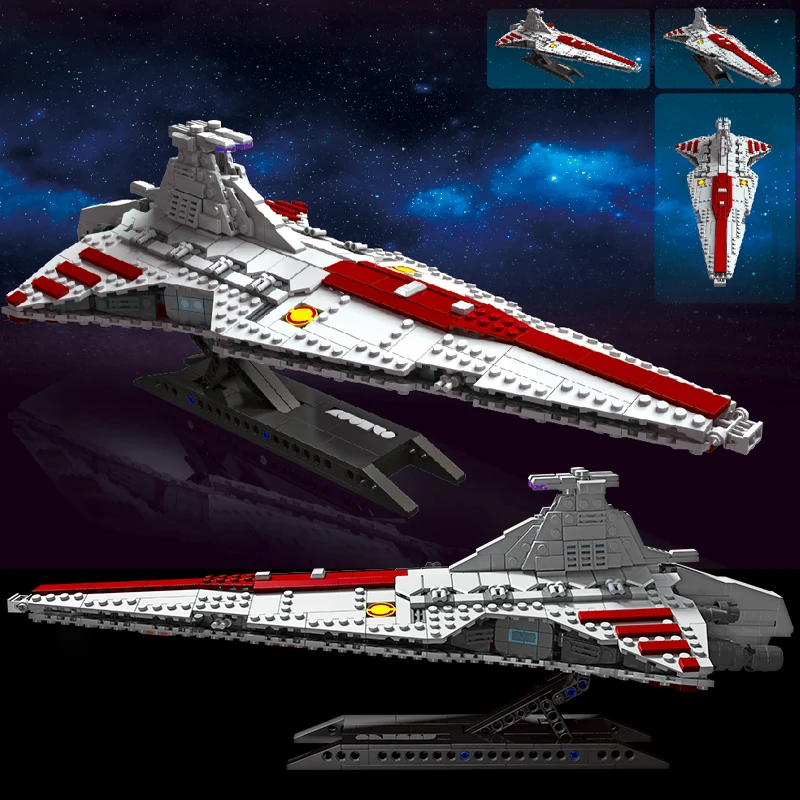 JIE STAR 67106 Venator Attack Cruiser with 960 pieces - Image 5