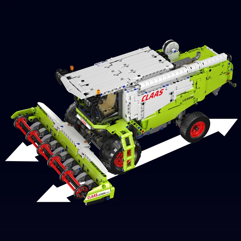 Mould King 17014 Remote Control Technical MOC Agricultural Harvester Building Set - Image 5