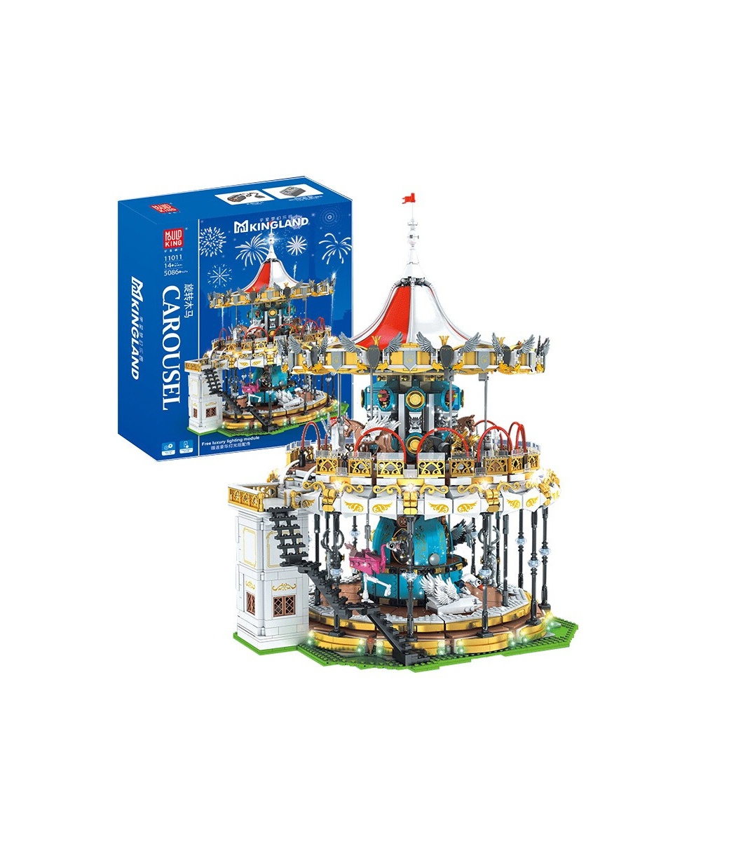 Mould King 11011 MKing Land Carousel 5086 PCS
