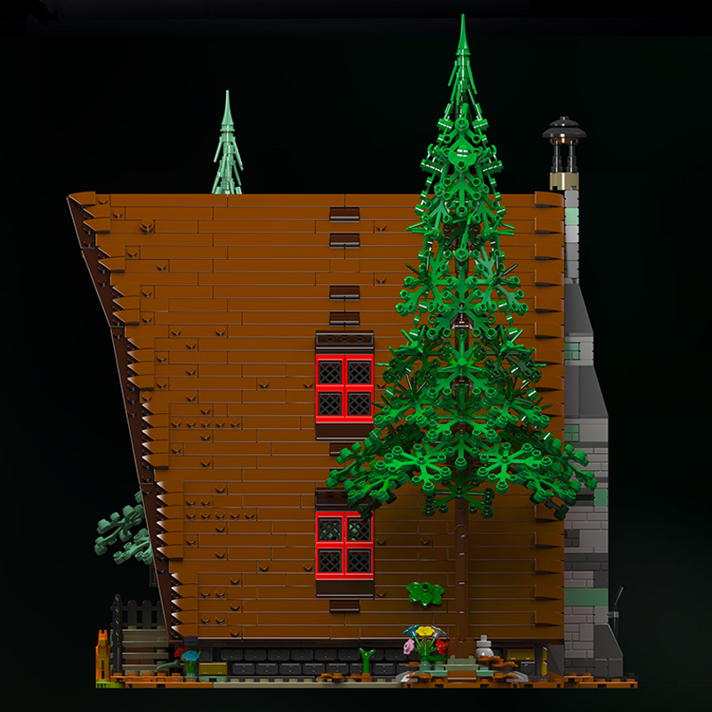 MOULD KING 16053 with 3398 Pieces Cabin In The Woods Building Blocks - Image 3