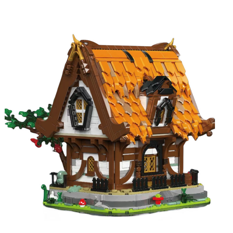 MOULD KING 16054 with 2192 Pieces Midage World Log Cabin Building Blocks - Image 3