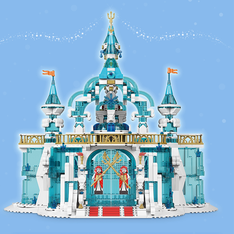 MOULD KING 11007 with 1098 pieces Frozen Entrance Building Blocks - Image 4